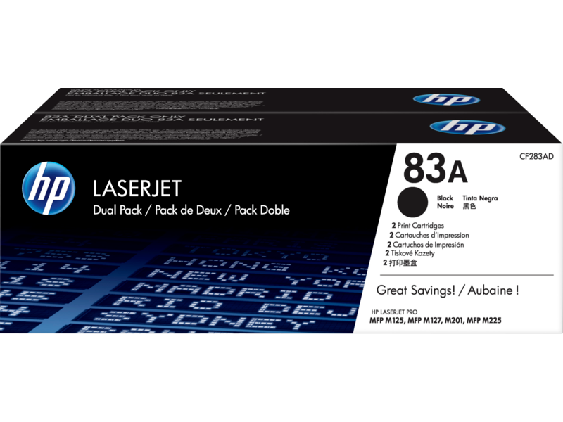 HP 83A Black LaserJet Toner Cartridge